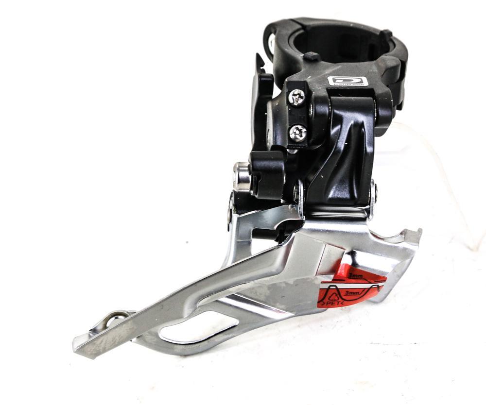 Shimano Deore FD-M611 3x10s Dynasys 31.8/34.9mm MTB Bike Front Derailleur NEW