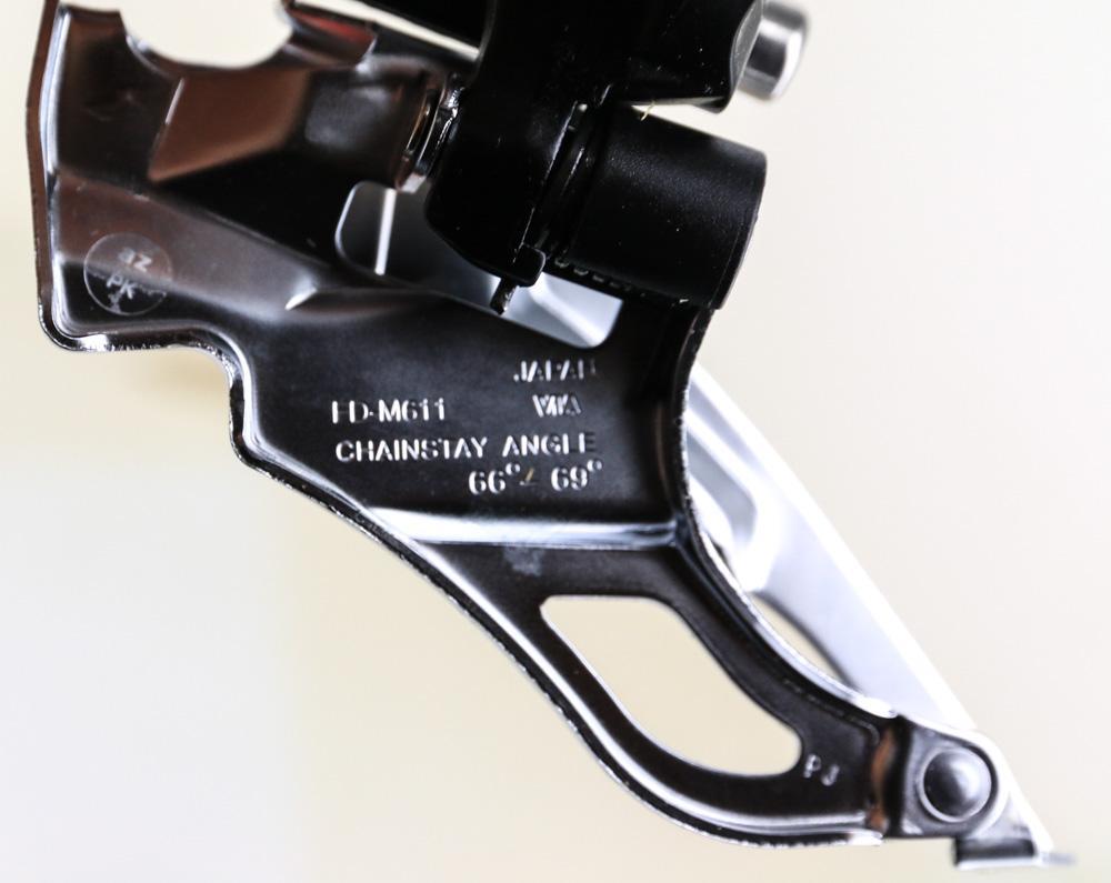 Shimano Deore FD-M611 3x10s Dynasys 31.8/34.9mm MTB Bike Front Derailleur NEW