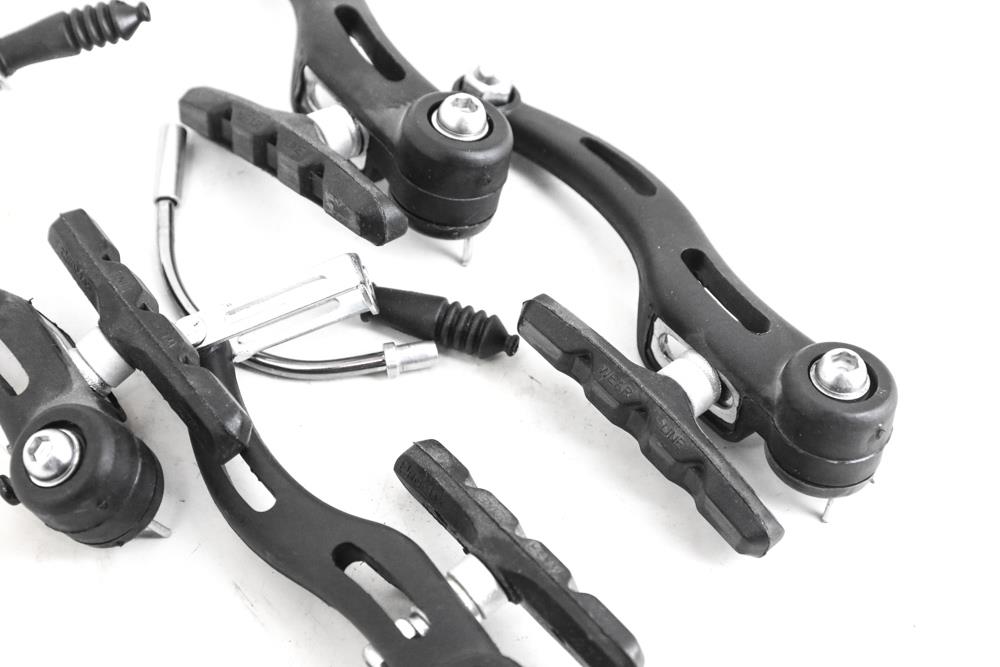 V-BRAKESET V-Brake MTB Hybrid Bicycle Bike Front / Rear Black Aluminum NEW