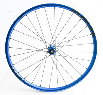 Spank Oozy Trail 295 27.5" MTB Bike Front Wheel 15mm x 100mm Blue NEW