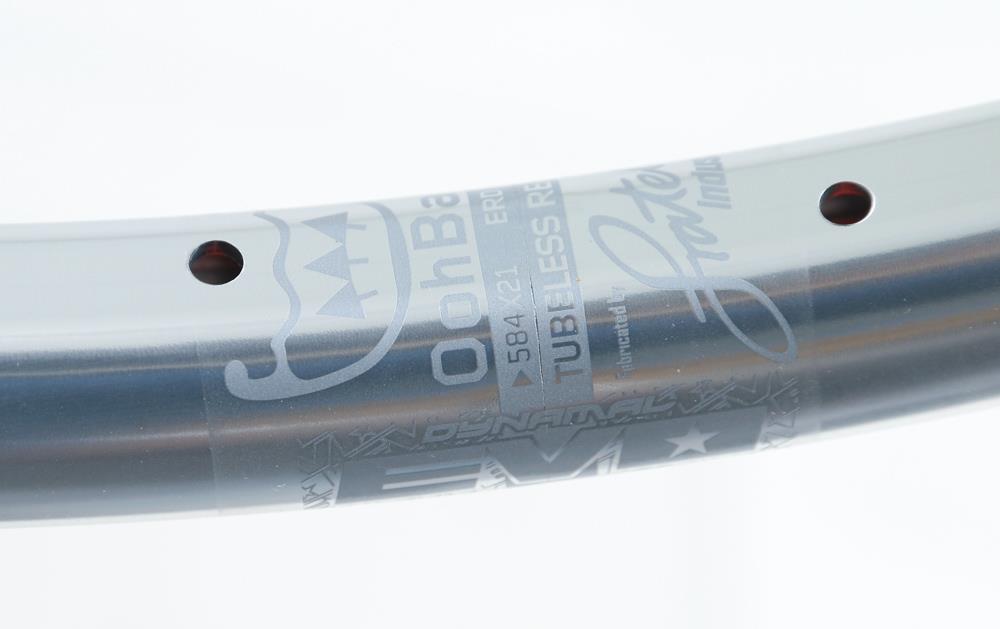 Spank Oozy Evo 26AL 32 Hole 27.5" 650b Mountain Bike Wheel Rim Silver 440g NEW