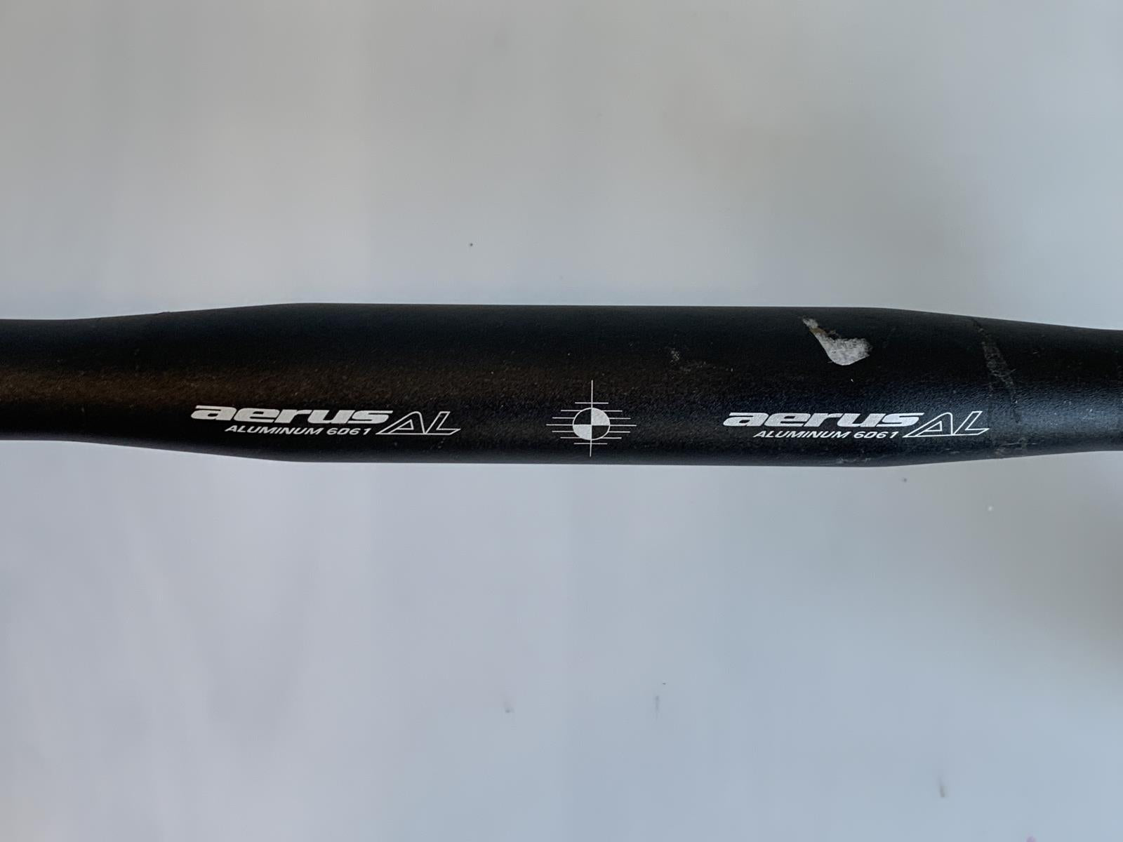 Aerus Alloy Drop Curled Road Bike Handlebar 31.8mm x 440mm Black New Take Off