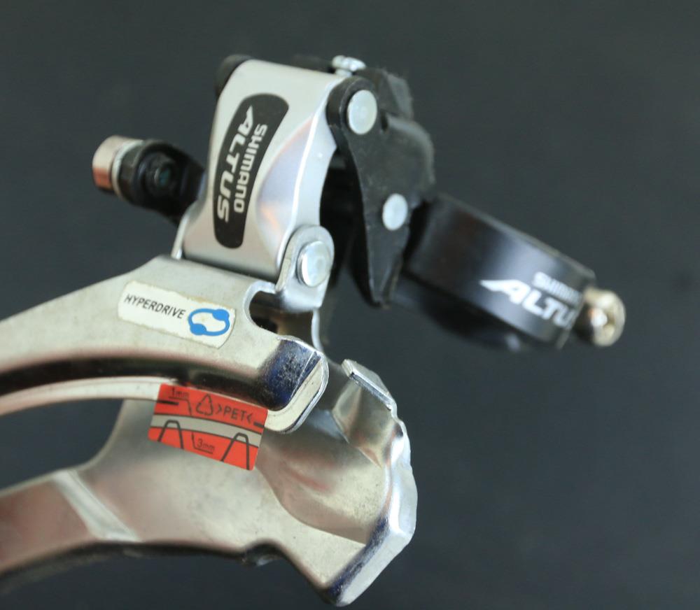 Shimano Altus FD-M311 MTB Bike Front Derailleur Top/Bott Pull Triple 34.9mm NEW