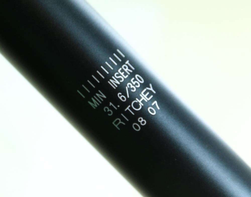Ritchey WCS Alloy Road / MTB Bike Seatpost 242g 31.6 x 350mm Black NEW