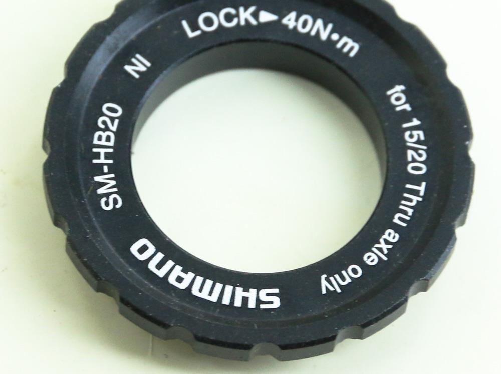 Shimano Disc Centerlock Disc Bike Brake Rotor SM-HB20 QR 15/20mm Thru Axle  NEW