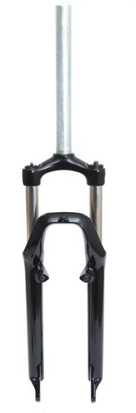 ZOOM 26" Mountain Bike Suspension Fork 1-1/8" Threadless Disc Black NEW