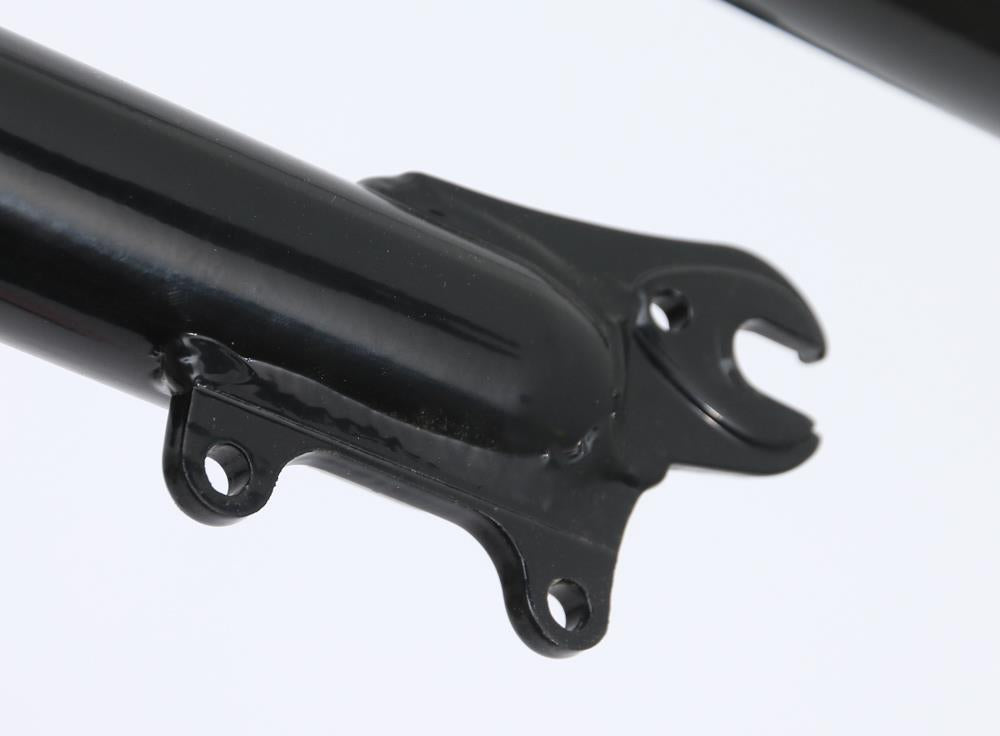 20" ZOOM Kid's MTB Suspension Bike Fork Disc 1-1/8" Threadless Black NEW - Random Bike Parts