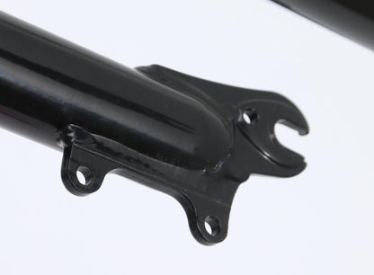 20" ZOOM Kid's MTB Suspension Bike Fork Disc 1-1/8" Threadless Black NEW - Random Bike Parts