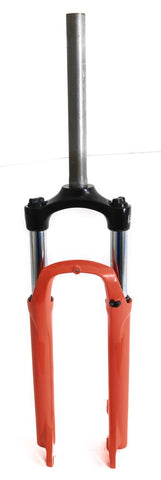 SR SUNTOUR XCT MTB Bike Suspension Fork 26" 100mm 1-1/8" Threadless Salmon NEW