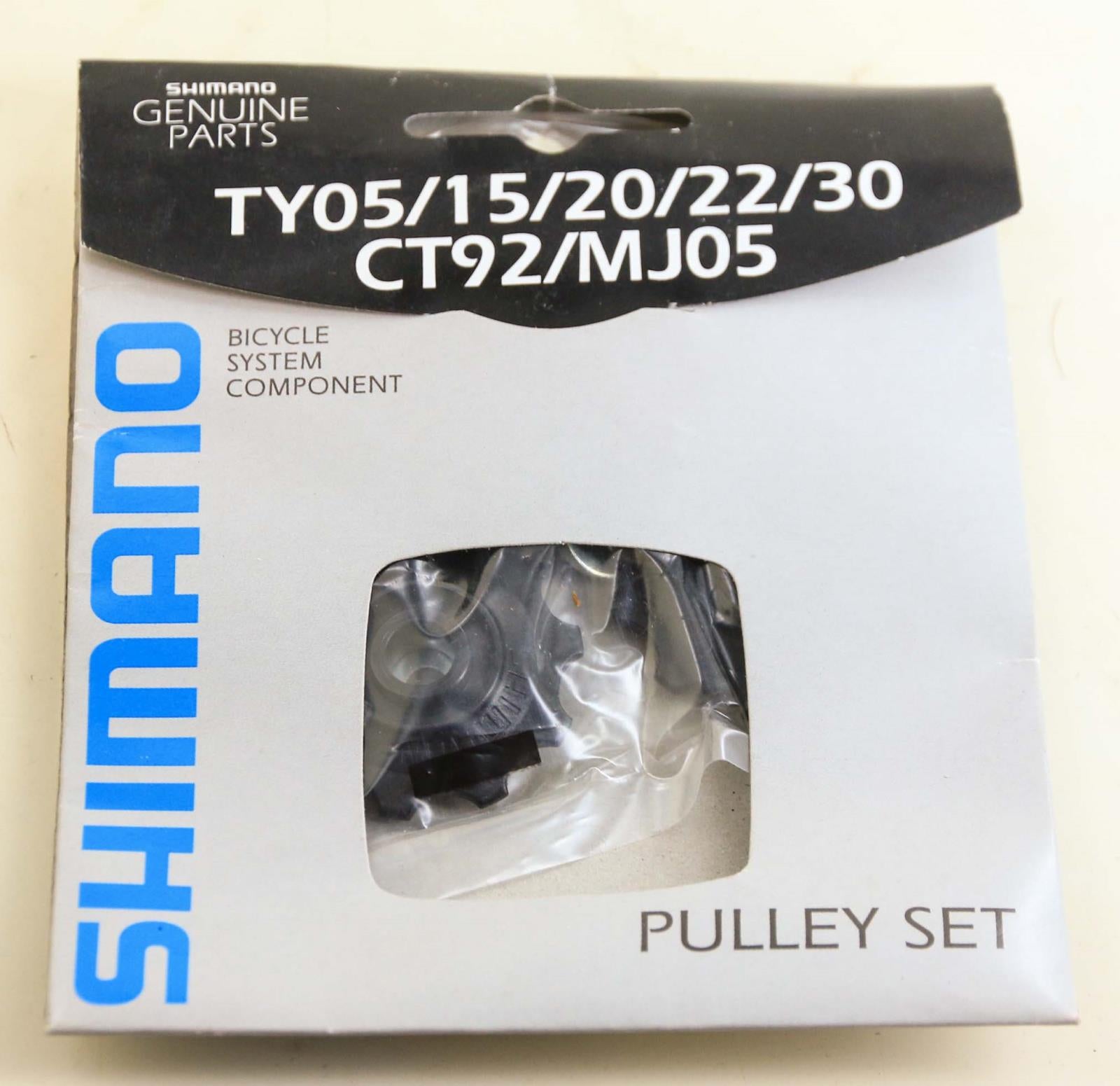 SHIMANO TY05/15/20/22/30 Y56398030 Rear Derailleur Jockey Pulley Wheel Set NEW