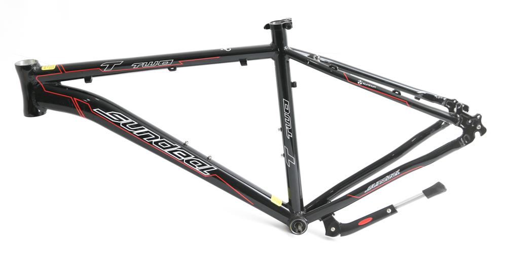 SUNDEAL T2 19" Hybrid 700c Bike Aluminum Frame Disc Black New Take Off