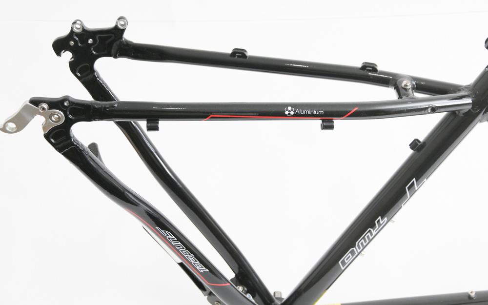 SUNDEAL T2 19" Hybrid 700c Bike Aluminum Frame Disc Black New Take Off