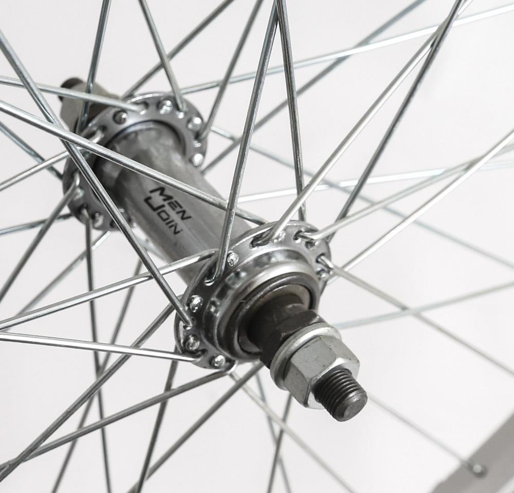 WEINMANN TM19 26" Hybrid MTB Bike Front Wheel + Tire 3/8" Nutted Axle Alloy NEW