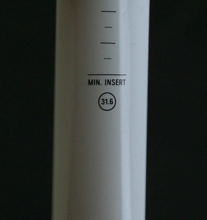 OVAL CONCEPTS 200 31.6mm x 350mm Road / MTB Bike Seatposts White / Green NEW