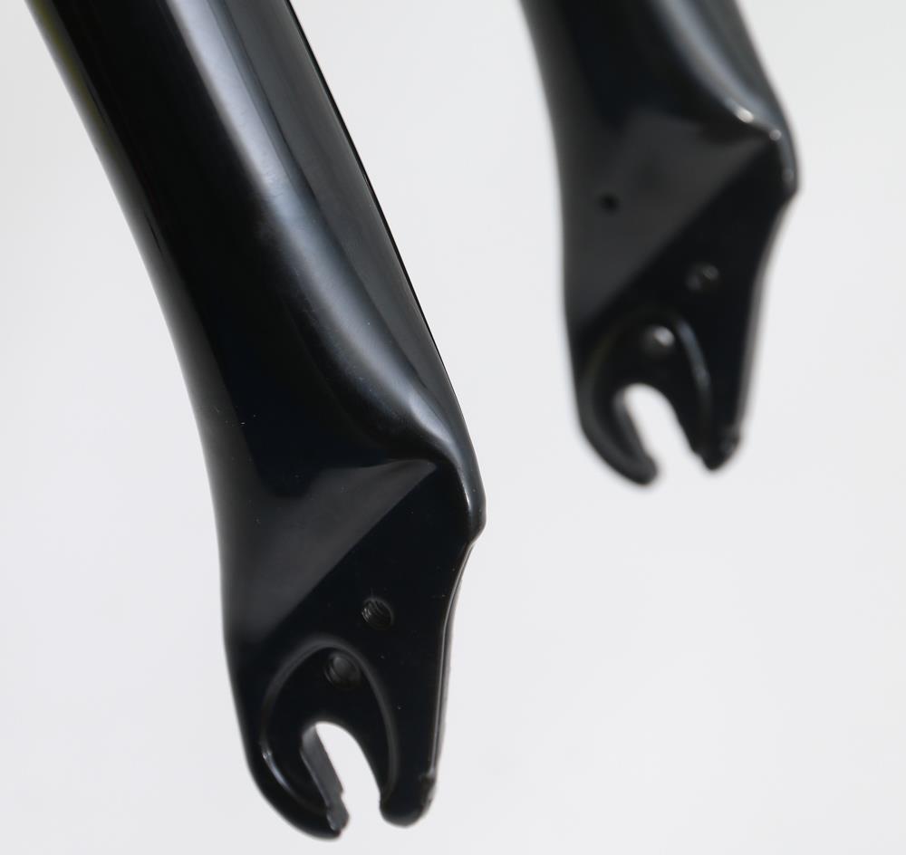 Suntour 700c Hybrid Bike Disc Fork 1-1/8" Threaded V Brake Black NEW