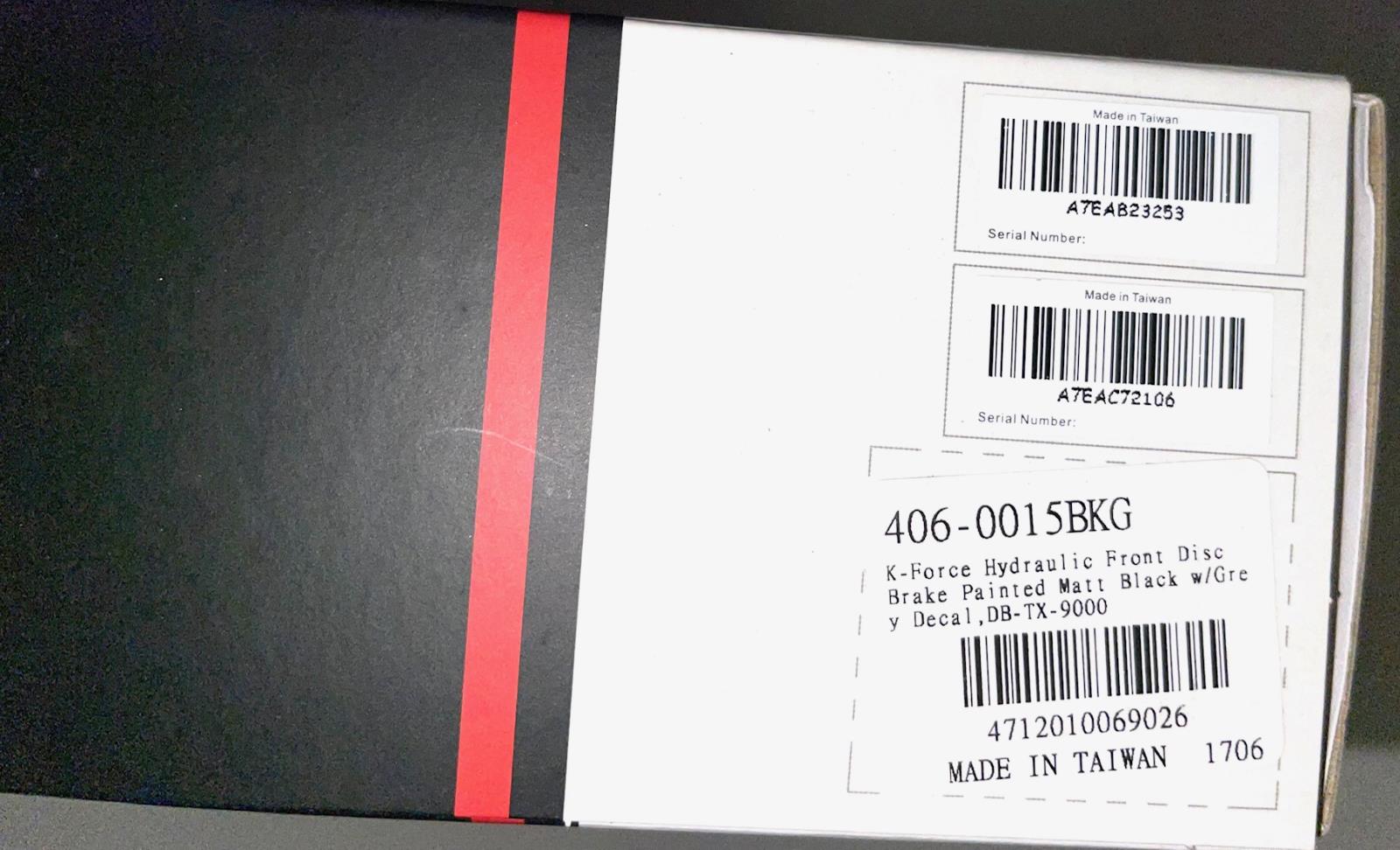 FSA K-Force Hydraulic Disc Brake Front 950mm Mountain Bike DB-TX-9000 NEW in box