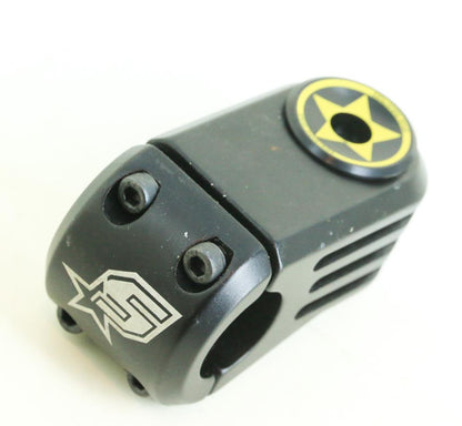 Spank MTB Bike Stem Threadless 1-1/8" x 31.8 mm x 45mm Black New Blem