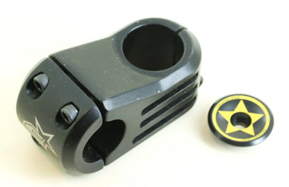 Spank MTB Bike Stem Threadless 1-1/8" x 31.8 mm x 45mm Black New Blem