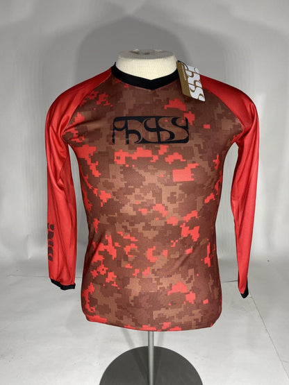 IXS lot 2 Long Sleeve Pivot 8.1 Jersey Youth Boys Large Cycling Bike Jersey New