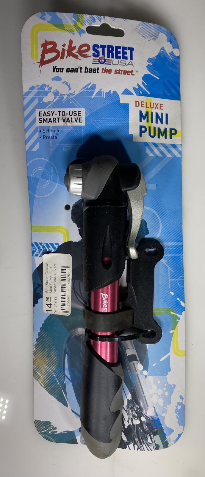 Lot of Bike parts Kit/ Pump, Kryptonite Evolution Mini Lock , Mirror Bell Straps