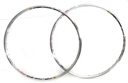 2 QTY Mavic Aksium Race 20 H Road Bike Rims 700c Double Walled Aluminum New Blem - Random Bike Parts