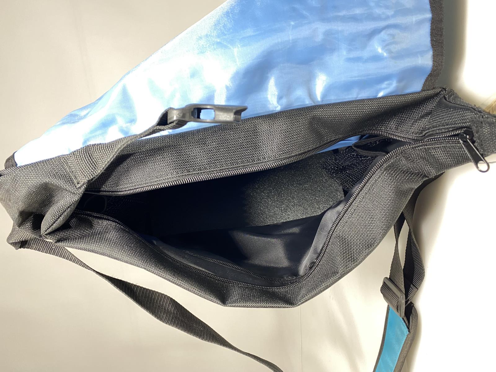 NewLook Postino Messenger Bike Pannier Bag Blue/Black New