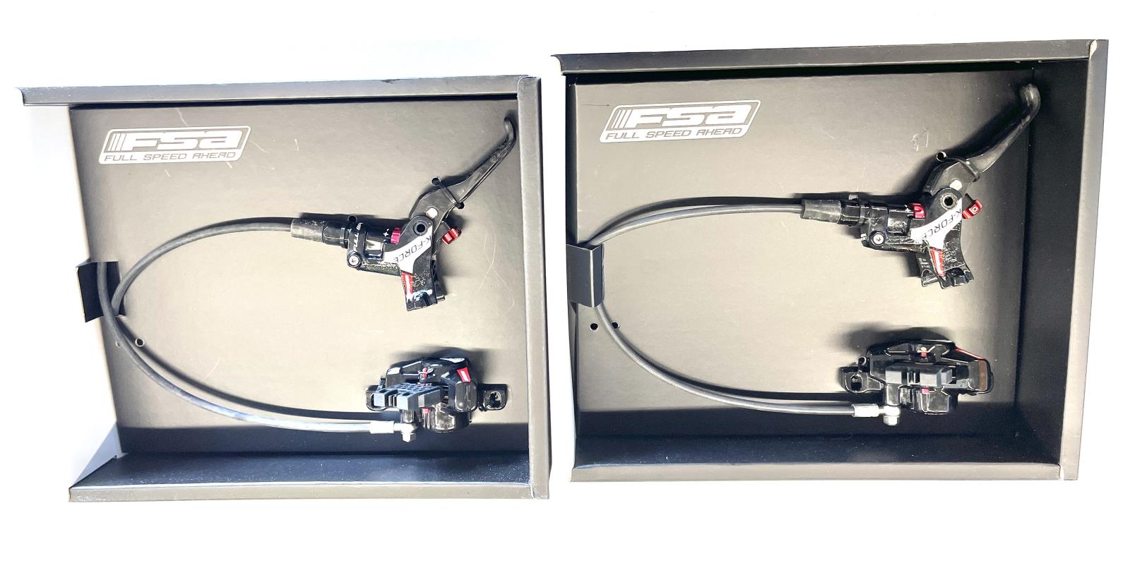 FSA K-Force Hydraulic Disc Brakeset F+R 1700 950 DB-TX-9000 Brake Bike NEW Blem