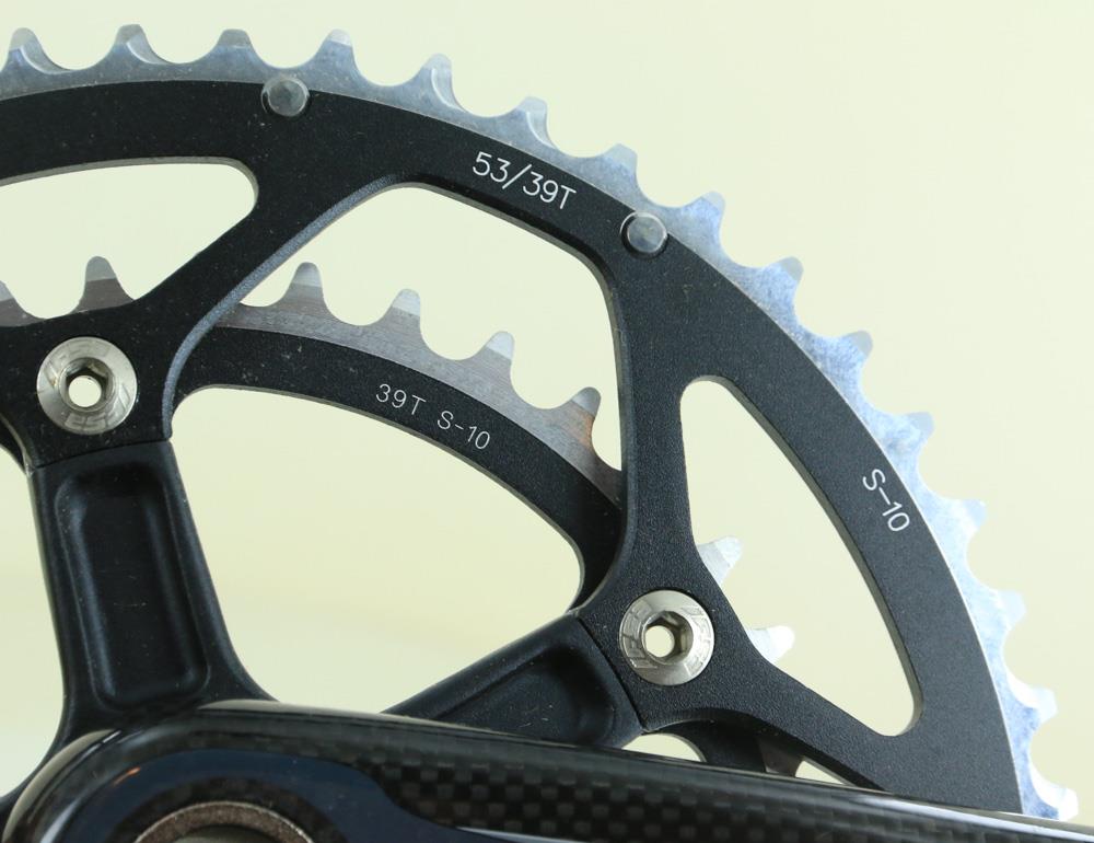 Zeus 53/39T 172.5mm S10 53/39 Carbon Road Bike Crankset S10 Mega Exo Megaexo NEW