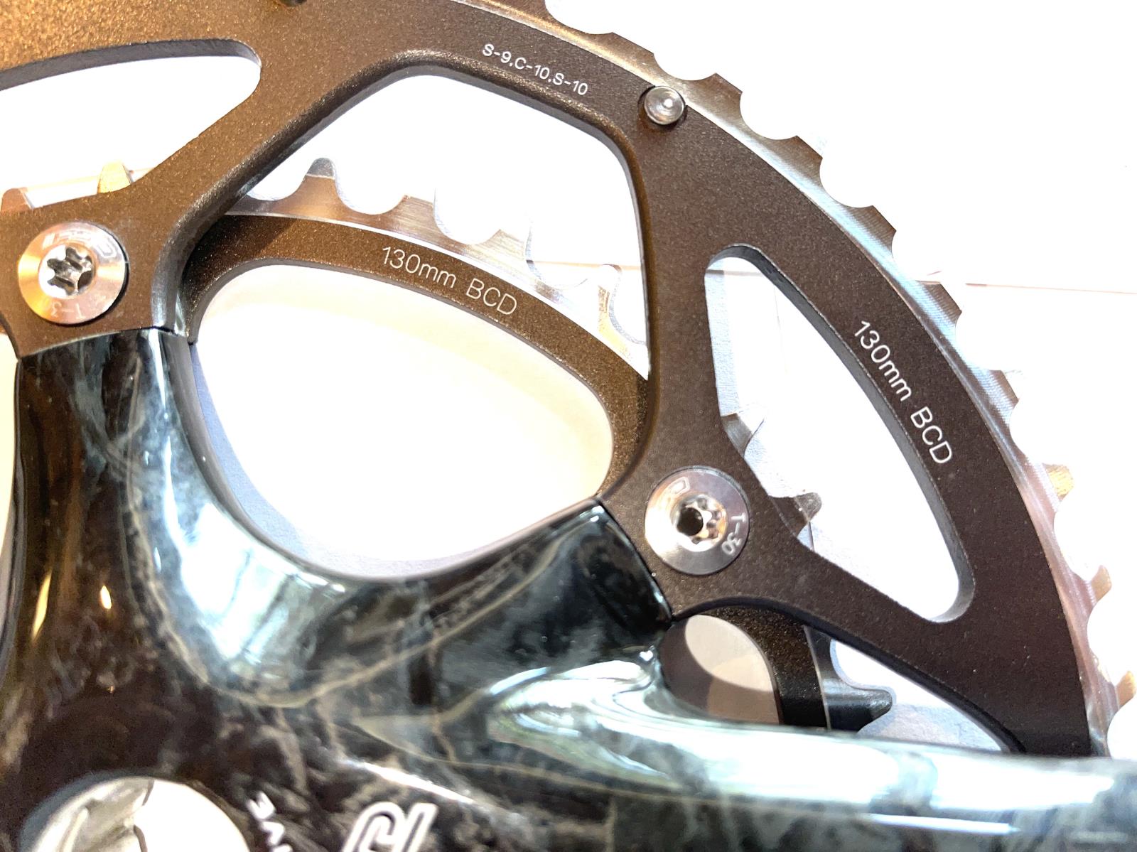 FSA Carbon SL-K  Road Bike Crankset 53/39 170mm  9/10 S ISIS New Old Stock