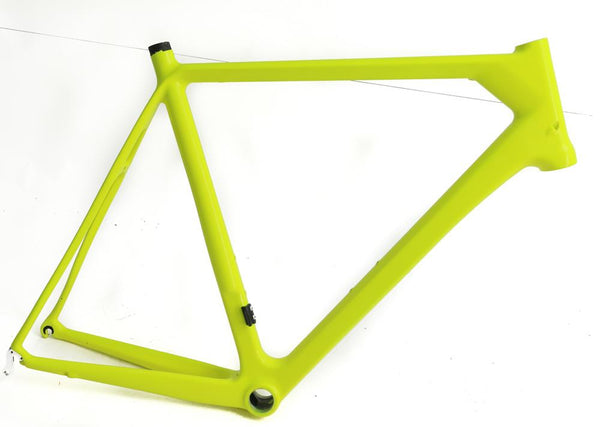 61cm Fluorescent Yellow Carbon Road Bike Frame BB30 Tapered 700c New Blem