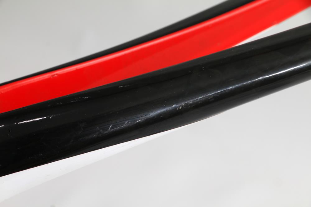 Pinarello 59.5cm Carbon Road Fiber Road Bike Frame Black Tapered 700c USED