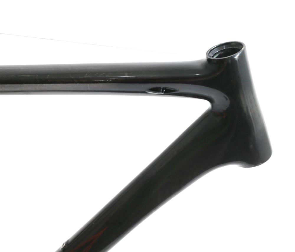 56cm Carbon Road Bike Frame Tapered Di2 BSA 1060g! Black New Blemished