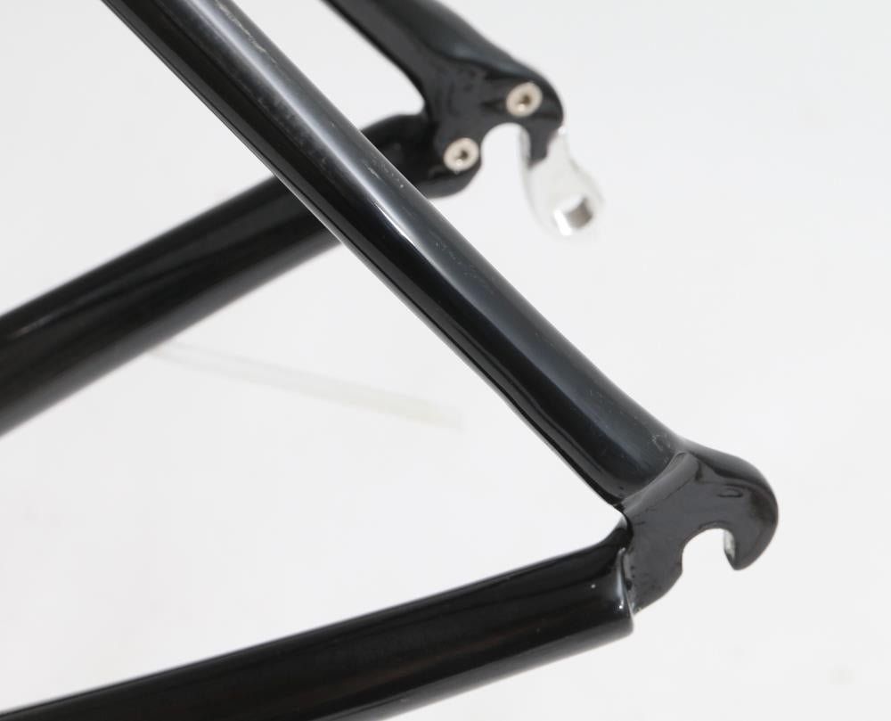 56cm Carbon Road Bike Frame Tapered Di2 BSA 1060g! Black New Blemished