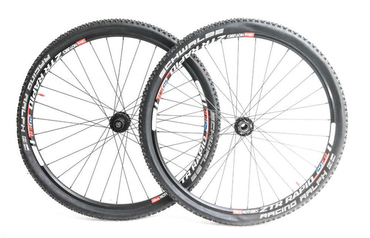 Stan's ZTR Shimano Cannondale Lefty 29er Wheelset Disc + Schwalbe Tires NEW