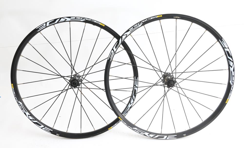 Mavic CrossRide 26" Mountain Bike Disc Wheelset QR / 15mm Thru New Blemished