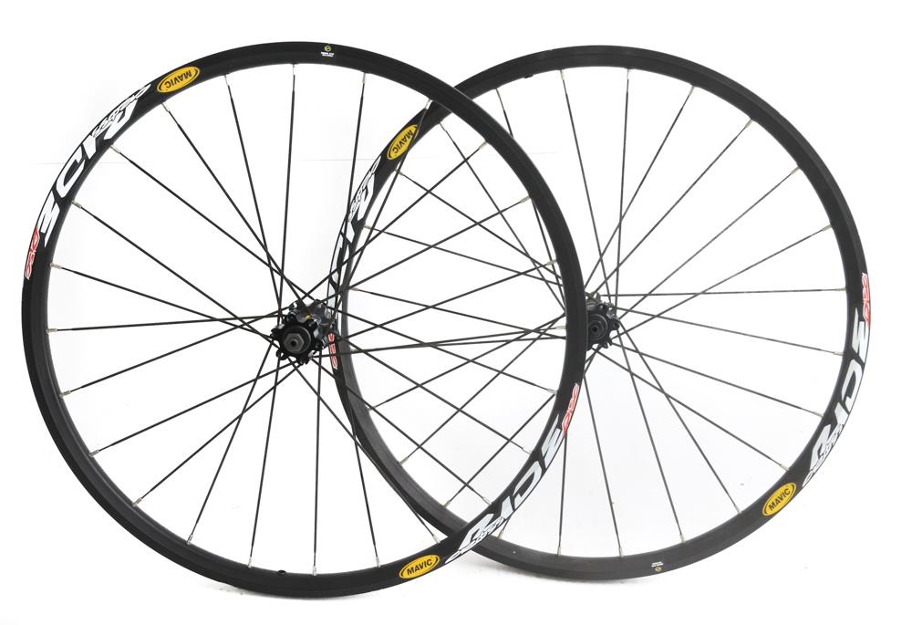 Mavic CrossRide Disc 26" Mountain Bike Wheelset 8-11s QR Black New Blemished