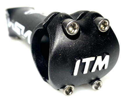 ITM C-Work Bike Stem 31.8 mm x 130mm x 1-1/8" Threadless Black NEW