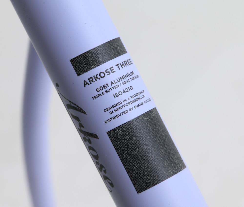 49cm Pinnacle Arkose Three Cyclocross / Road Bike Frame Disc Purple Tapered New - Random Bike Parts