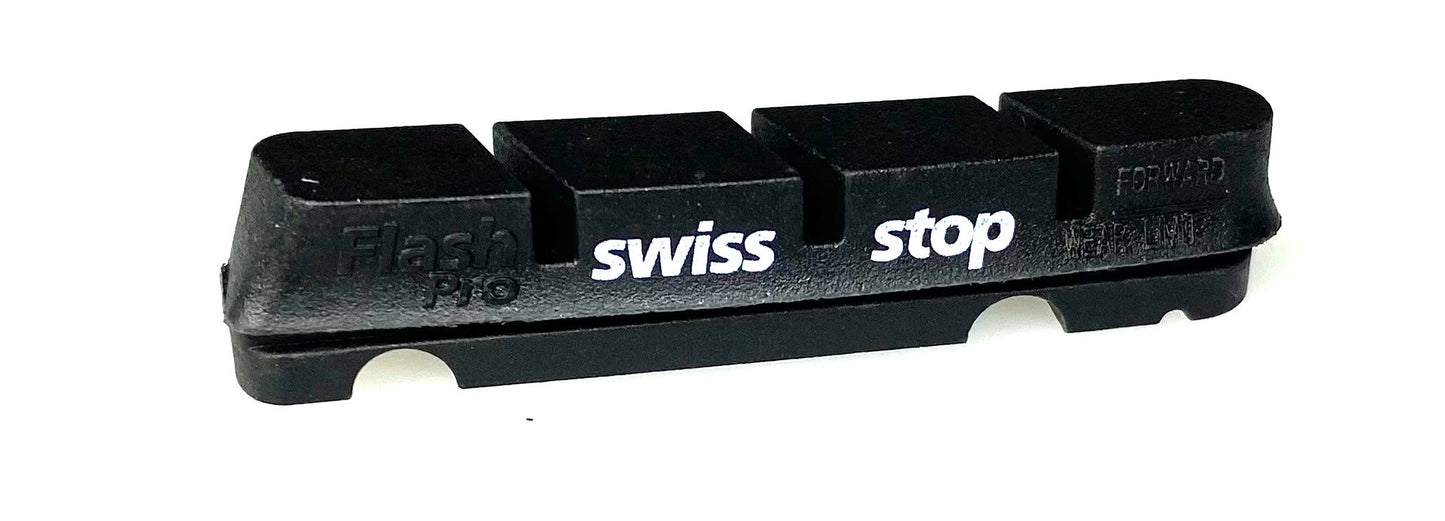 SwissStop Flash Pro 4 Pack Road Brake Pads Inserts Shimano/Sram Alloy Rims New