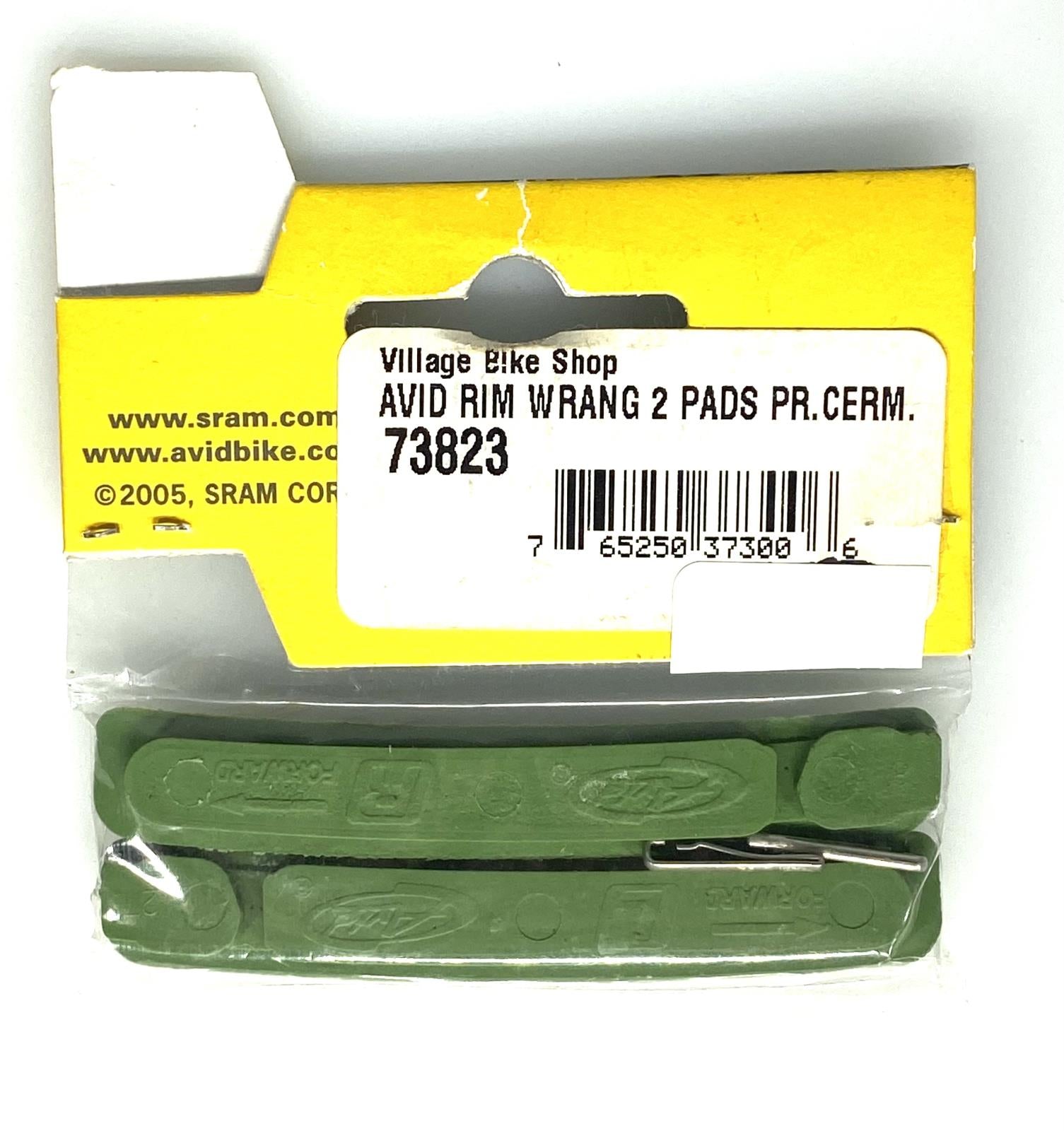 Avid Ceramic Wrangler Bike Brake Pad inserts New Old Stock