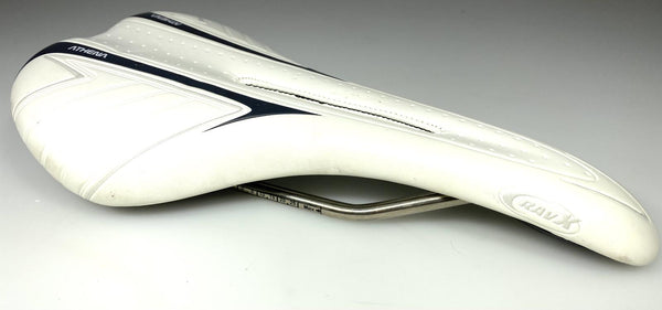 RavX Athena Racing Bicycle Seat Bike Saddle White New