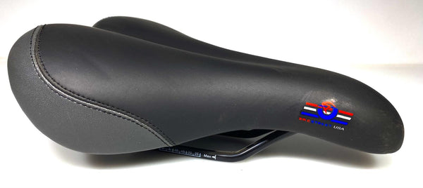 Bike Street USA Men’s Black Sport Bicycle Seat Bike Saddle New