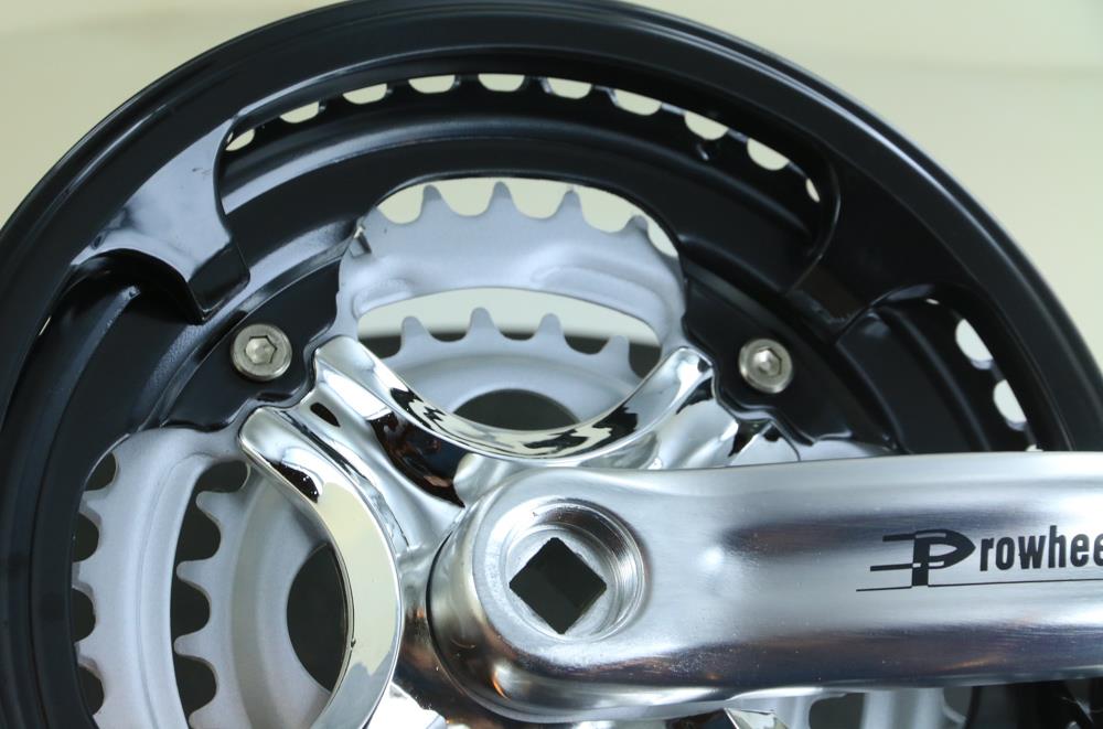 Lot of 10 ProWheel 48/38/28T 7/8 Spd Square Taper Hybrid Bike Crankset 170mm NEW