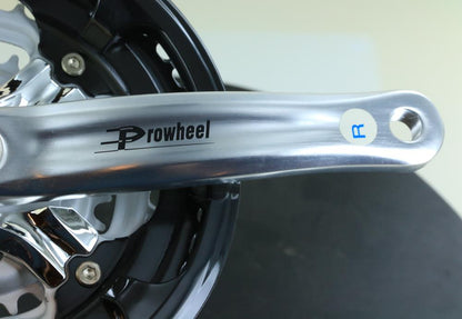 Lot of 10 ProWheel 48/38/28T 7/8 Spd Square Taper Hybrid Bike Crankset 170mm NEW