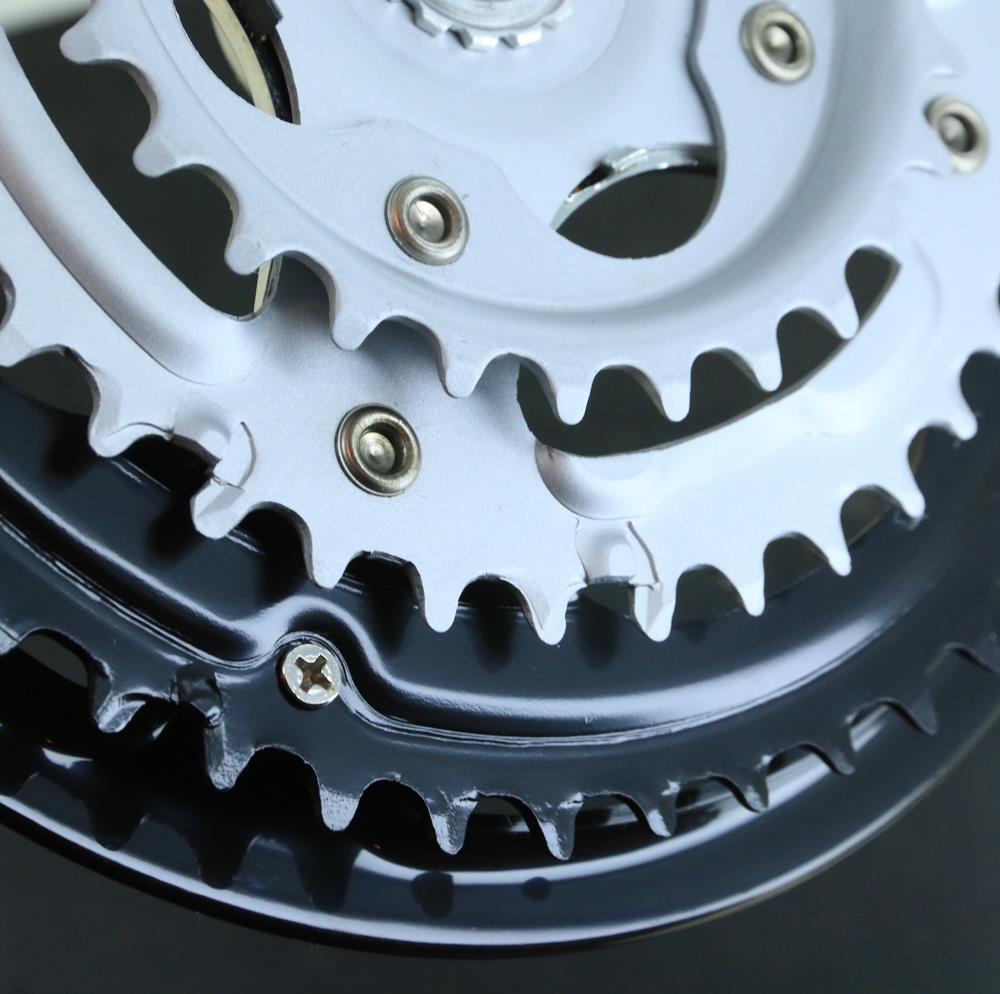 Lot of 10 ProWheel 48/38/28T 7/8 Spd Square Taper Hybrid Bike Crankset 170mm NEW