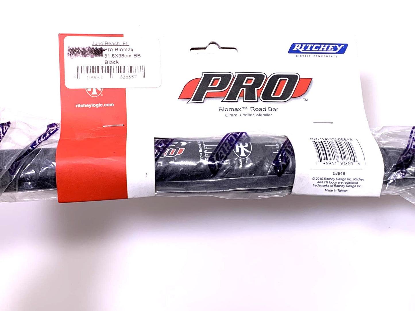Ritchey Pro BioMax 38cm 31.8mm Ergo Alloy Bike Drop Handlebar New