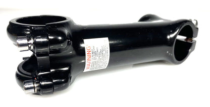 Dimension Road Bike Stem 31.8mm x 100 mm x 1-1/8" Threadless Black NEW - Random Bike Parts