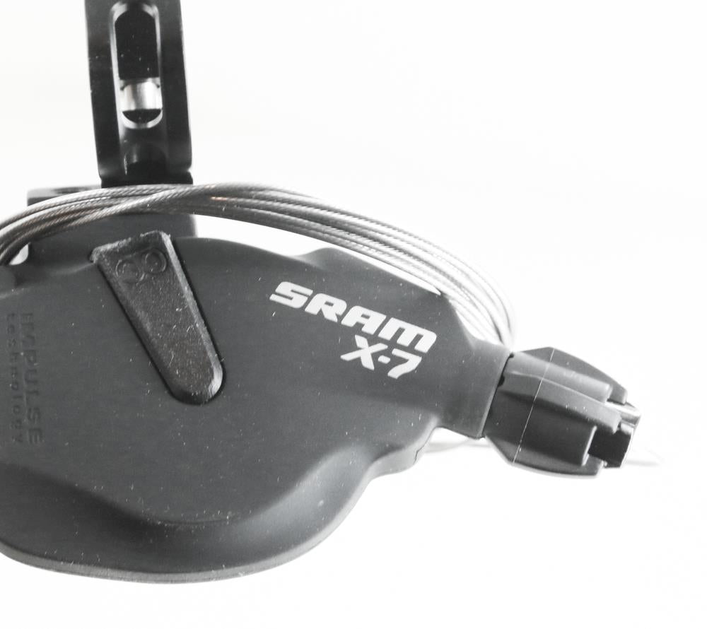 SRAM X7 9 Speed Right Shifter MTB / Hybrid Bike Flat Bar Black NEW