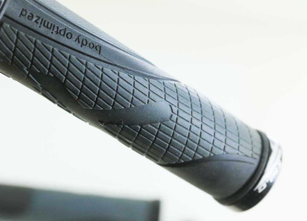 XLC Lock On MTB Hybrid BMX Bike Handlebar Grips Gray / Black 130mm New