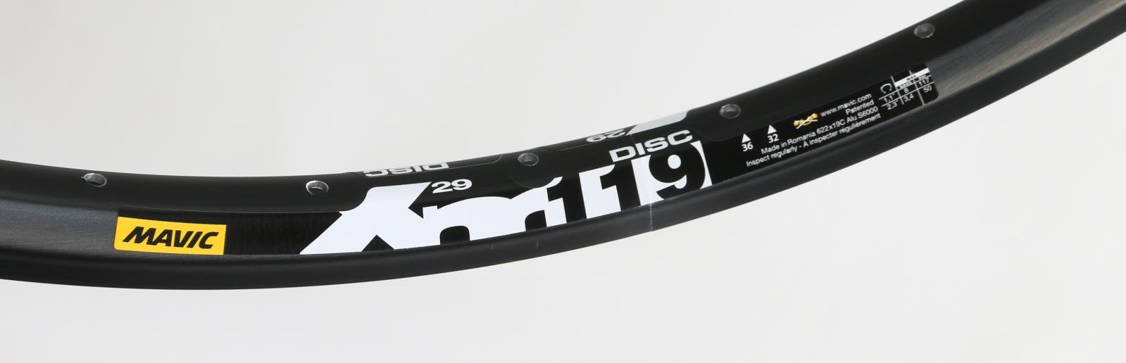 2 QTY 29er / 700c Mavic XM119 Disc 36 Hole MTB Bike Wheel Rims Black NEW - Random Bike Parts